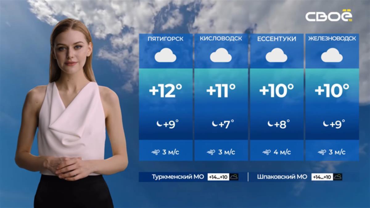 俄罗斯电视台首次推出 AI 女主播，负责天气预报节目